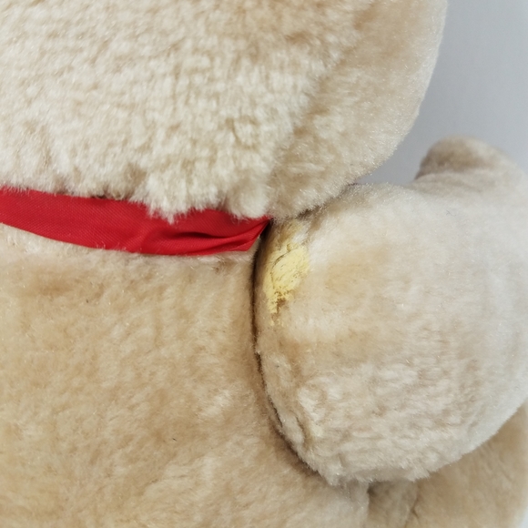 Vintage Tan Snowflake Bear - Picture 5 of 11